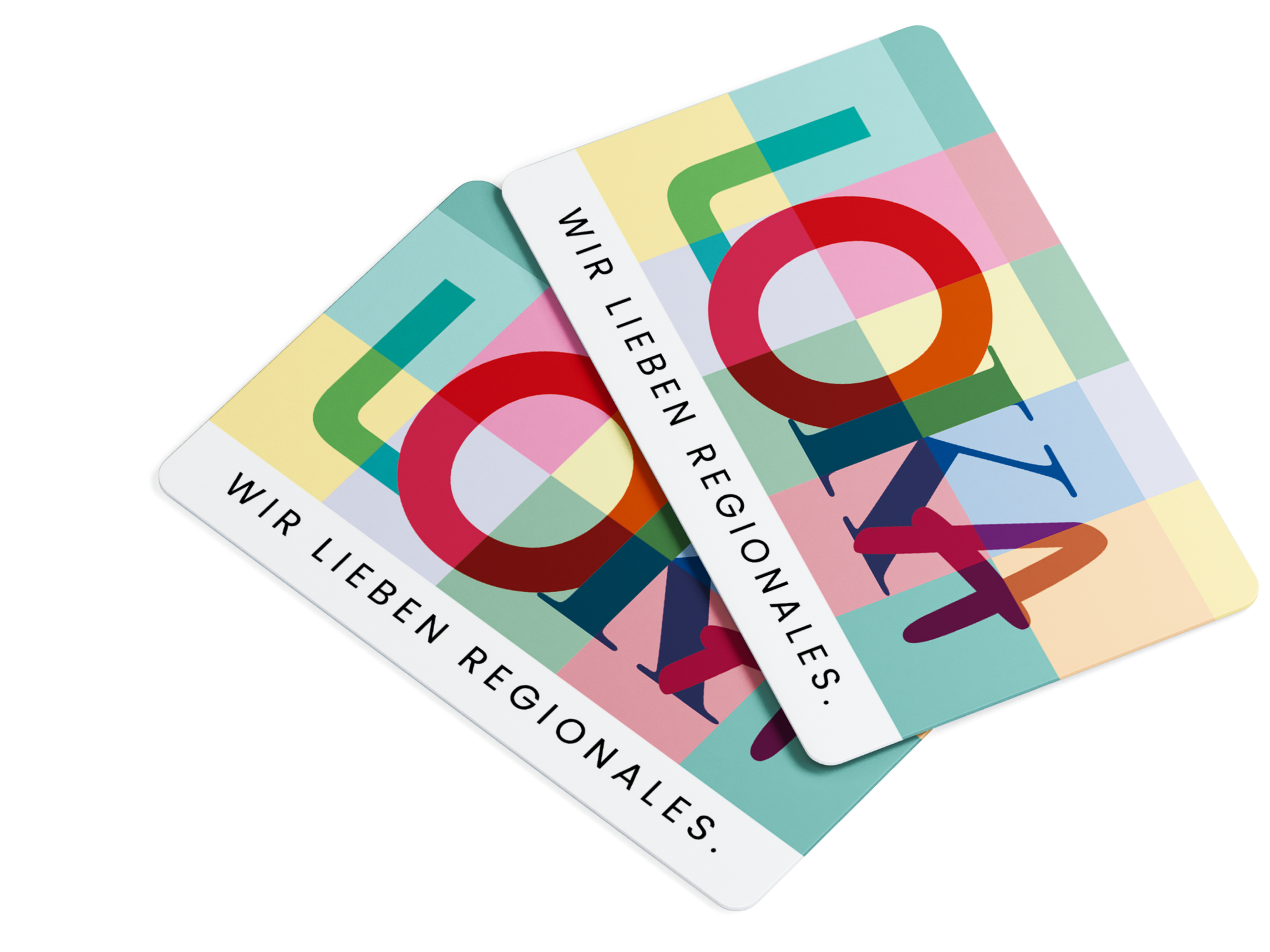 Foto der Karten im LOKA Design